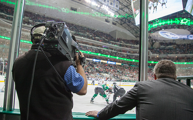 The Media Machine Behind the Dallas Stars: Camera