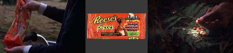 Product Placement in Film: Reece's Pieces