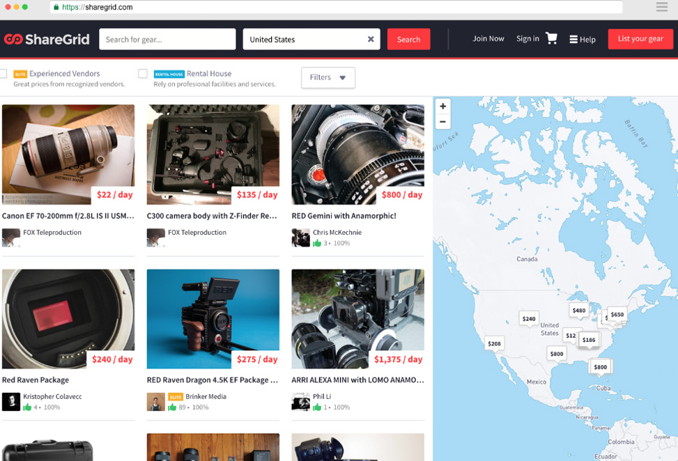 Four Reasons You Should Be Renting Your Gear Out on ShareGrid