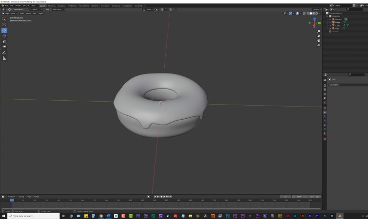 Donut Interface 8 Things I Learned by Creating the Donut in Blender
