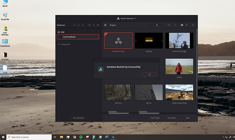 How to Move a DaVinci Resolve Database to Another Computer